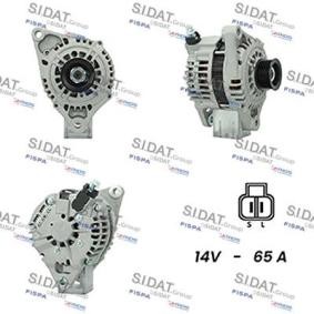 Lichtmaschine A12HT0478A2 von SIDAT günstig für 180,40 € online kaufen