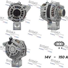 Køb Generator af SIDAT A12MH0656A2 til den lave pris 2490,81 DKK