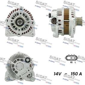 Lichtmaschine A12MH0695A2 von SIDAT günstig für 222,46 € online kaufen