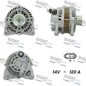 Lichtmaschine A12MH0698A2 von SIDAT günstig für 210,29 € online kaufen