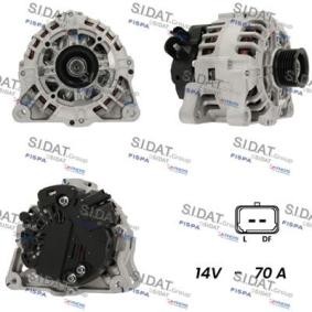 Lichtmaschine A12VA0247A2 von SIDAT günstig für 168,19 € online kaufen