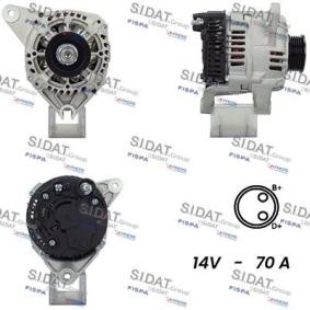 Lichtmaschine A12VA0389A2 von SIDAT günstig für 137,90 € online kaufen