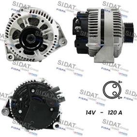 Lichtmaschine A12VA0802A2 von SIDAT günstig für 187,51 € online kaufen