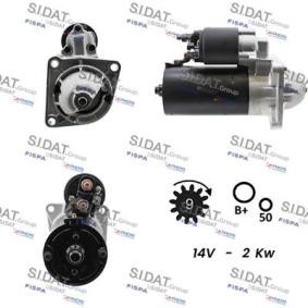 Anlasser S12BH0020A2 von SIDAT günstig für 172,89 € online kaufen