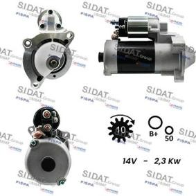 Anlasser S12BH0141A2 von SIDAT günstig für 172,20 € online kaufen