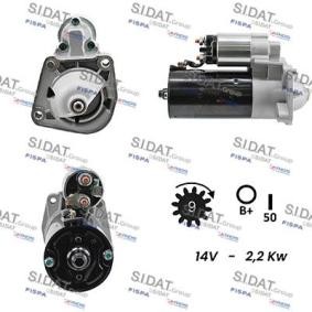 Anlasser S12BH0198A2 von SIDAT günstig für 126,06 € online kaufen
