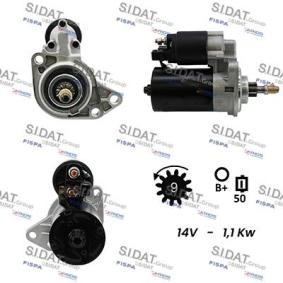 Anlasser S12BH0244A2 von SIDAT günstig für 99,86 € online kaufen