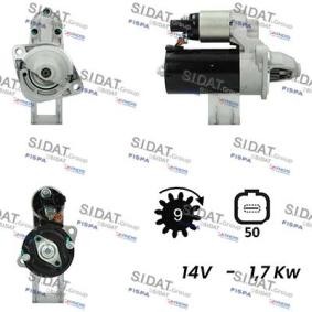 Anlasser S12BH0327A2 von SIDAT günstig für 128,08 € online kaufen