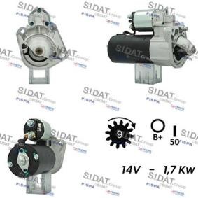 Anlasser S12BH0739A2 von SIDAT günstig für 128,08 € online kaufen