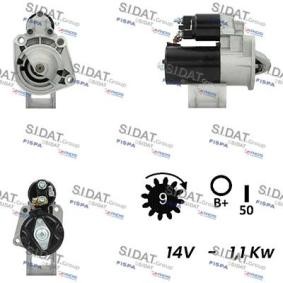 Anlasser S12BH0740A2 von SIDAT günstig für 113,05 € online kaufen