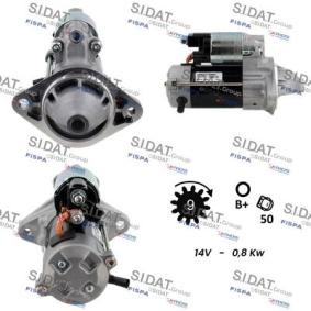 Anlasser S12DE0227 von SIDAT günstig für 195,87 € online kaufen