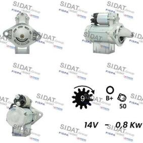 Anlasser S12DE0227A2 von SIDAT günstig für 128,08 € online kaufen