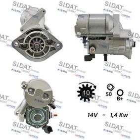 Anlasser S12DE0421A2 von SIDAT günstig für 144,22 € online kaufen