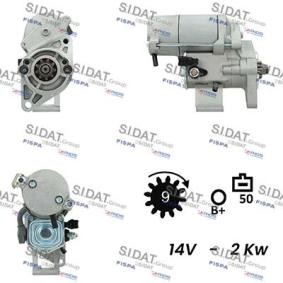 Anlasser S12DE0422A2 von SIDAT günstig für 186,04 € online kaufen