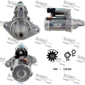 Köp Startmotor av SIDAT S12DE0526 till det låga priset 3472,95 kr