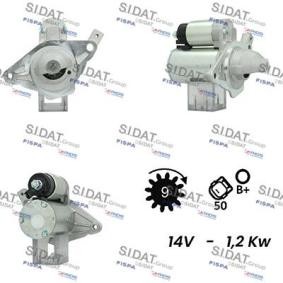 Anlasser S12DE0594A2 von SIDAT günstig für 120,05 € online kaufen