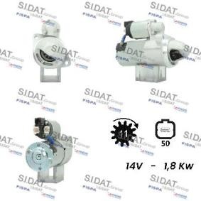 Anlasser S12DR0563A2 von SIDAT günstig für 146,23 € online kaufen