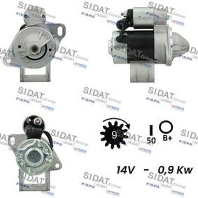 Anlasser S12HT0397A2 von SIDAT günstig für 123,10 € online kaufen