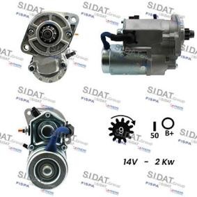 Anlasser S12HY0109A2 von SIDAT günstig für 167,32 € online kaufen