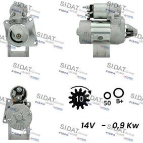 Anlasser S12MA0009A2 von SIDAT günstig für 141,65 € online kaufen