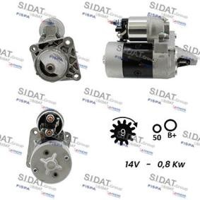 Anlasser S12MA0044A2 von SIDAT günstig für 99,86 € online kaufen