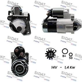 Anlasser S12MH0063A2 von SIDAT günstig für 89,81 € online kaufen