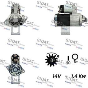 Anlasser S12MH0336A2 von SIDAT günstig für 185,03 € online kaufen
