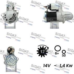 Anlasser von SIDAT