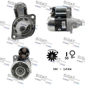 Anlasser S12MH0546A2 von SIDAT günstig für 129,02 € online kaufen