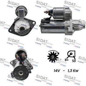 Anlasser S12VA0017A2 von SIDAT günstig für 130,88 € online kaufen