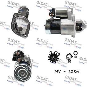 Anlasser S12VA0213A2 von SIDAT günstig für 135,07 € online kaufen