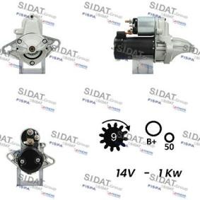 Köp Startmotor av SIDAT S12VA0403A2 till det låga priset 1023,11 kr