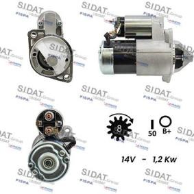 Anlasser S12VA0552A2 von SIDAT günstig für 83,67 € online kaufen