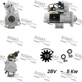 Köp Startmotor av SIDAT S24MH0023A2 till det låga priset 4244,37 kr