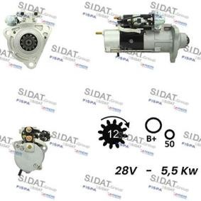 Köp Startmotor av SIDAT S24MH0026A2 till det låga priset 3348,85 kr