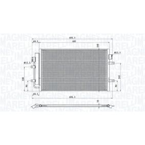 Klimakondensator 350203100900 von MAGNETI MARELLI günstig für 130,19 € online kaufen