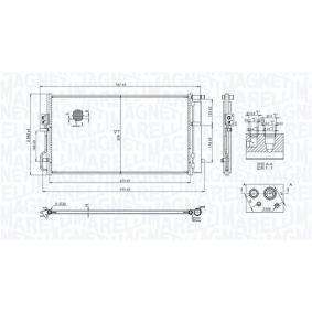 Klimakondensator 350203101100 von MAGNETI MARELLI günstig für 100,49 € online kaufen