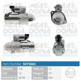 Anlasser 5073663 von MEAT & DORIA günstig für 212,50 € online kaufen