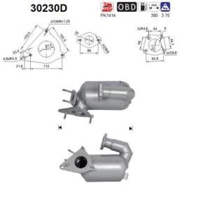 Compre Catalizador de AS online para Megane II Furgoneta / Hatchback (KM0/2) a precios moderados