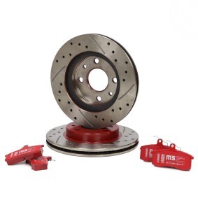 Comprar Kit de discos de freno y pastillas de MASTER-SPORT 201321350 a bajo precio de 67,61 €