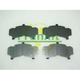 Acquista Sfoglia anticigolío, Pastiglia freno, (Piastra posteriore) da FRENKIT 940170 a buon mercato per soli 7,12 €