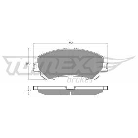 Bremsbeläge TX 15-971 von TOMEX brakes günstig für 35,57 € online kaufen