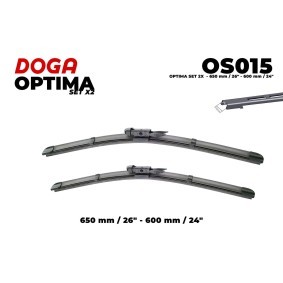 Achetez des Essuie-glace DOGA OS015 à prix pour 42,24 €