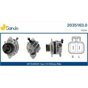 Scheibenwischermotor des Herstellers SANDO - Originalware Artikelnummer: SWM15444.1