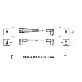 Zündleitungssatz 941318111034 von MAGNETI MARELLI günstig für 38,25 € online kaufen