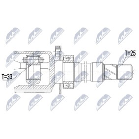 Compre Jogo de apoios, veio de transmissão da NTY NPW-FT-046 a um preço baixo por 102,73 €