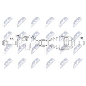 Acquista Semiasse da NTY NPW-HY-591 a buon mercato per soli 268,65 €