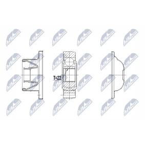 Compre Jogo de apoios, veio de transmissão da NTY NPW-LR-020 a um preço baixo por 45,20 €