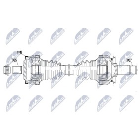 Compre Veio de transmissão de NTY online para Classe C Coupe (CL203) a preços moderados