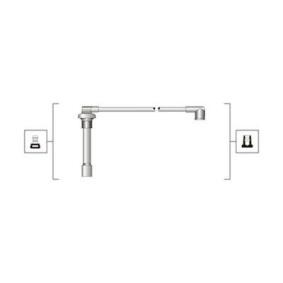 Zündleitungssatz 941319170105 von MAGNETI MARELLI günstig für 29,17 € online kaufen